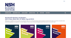 Desktop Screenshot of nsh.ch