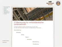 Tablet Screenshot of nsh.de
